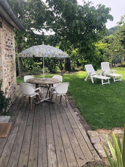 Le Gite D'Eva Honfleur Bagian luar foto